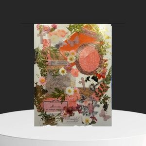 Romantic mixed media collage full of promise.